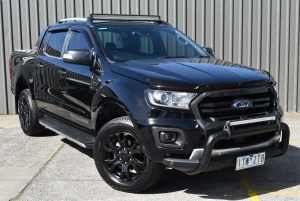 2019 Ford Ranger PX MkIII 2019.75MY Wildtrak Black 10 Speed Sports Automatic Double Cab Pick Up