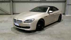 2012 BMW 6 Series F12 MY0911 650i Steptronic Gold 8 Speed Sports Automatic Convertible Maddington Gosnells Area Preview