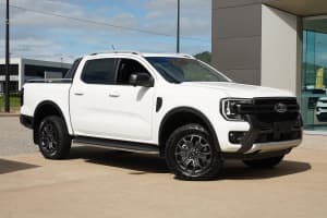 2023 Ford Ranger PY 2022MY Wildtrak White 10 Speed Sports Automatic Double Cab Pick Up