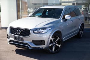 2016 Volvo XC90 L Series MY16 T6 Geartronic AWD R-Design Silver 8 Speed Sports Automatic Wagon