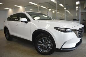 2022 Mazda CX-9 TC Touring SKYACTIV-Drive i-ACTIV AWD Snowflake White Pearl 6 Speed Sports Automatic