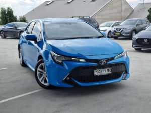 2019 Toyota Corolla ZWE211R SX E-CVT Hybrid Blue 10 Speed Constant Variable Hatchback Hybrid Liverpool Liverpool Area Preview
