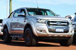 2018 Ford Ranger PX MkII 2018.00MY XLT Double Cab Silver 6 Speed Sports Automatic Utility