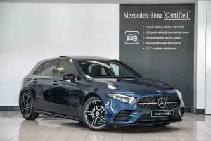 2022 Mercedes-Benz A-Class W177 802MY A180 DCT Blue 7 Speed Sports Automatic Dual Clutch Hatchback