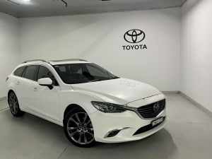 2017 Mazda 6 6C MY17 (gl) Atenza White 6 Speed Automatic Wagon Chatswood Willoughby Area Preview