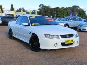 2005 Holden Crewman VZ SS White 4 Speed Automatic Utility