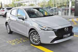 2023 Mazda 2 DJ2HAA G15 SKYACTIV-Drive Evolve Silver 6 Speed Sports Automatic Hatchback