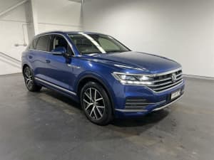 2019 Volkswagen Touareg MY20 Launch Edition Blue 8 Speed Automatic Wagon