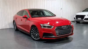 2017 Audi A5 F5 MY17 Sport Sportback S Tronic Quattro Red 7 Speed Sports Automatic Dual Clutch Everton Hills Brisbane North West Preview