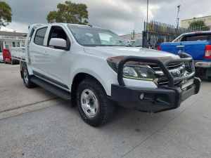 2018 Holden Colorado RG MY18 LS (4x4) White 6 Speed Automatic Crew Cab Chassis