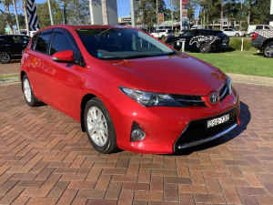 2012 Toyota Corolla ZRE182R Ascent Sport S-CVT Red 7 Speed Constant Variable Hatchback