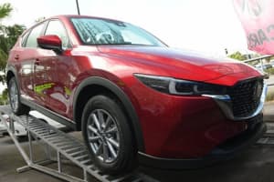 2022 Mazda CX-5 KF4WLA Maxx SKYACTIV-Drive i-ACTIV AWD Sport Soul Red Crystal 6 Speed