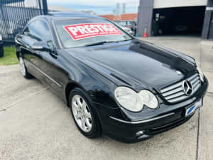 2002 Mercedes-Benz CLK320 Elegance Black 5 Speed Automatic Coupe
