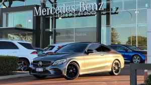 2022 Mercedes-Benz C-Class C205 803MY C200 9G-Tronic Grey 9 Speed Sports Automatic Coupe Bentley Canning Area Preview