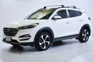 2016 Hyundai Tucson TLe MY17 Highlander D-CT AWD White 7 Speed Sports Automatic Dual Clutch Wagon Brooklyn Brimbank Area Preview