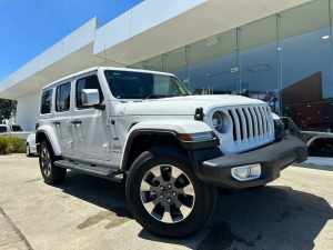 2023 Jeep Wrangler JL MY23 Unlimited Overland White 8 Speed Automatic Hardtop