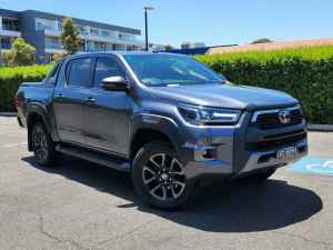 2020 Toyota Hilux GUN126R Rogue Double Cab Grey 6 Speed Sports Automatic Utility