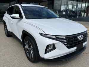 2024 Hyundai Tucson NX4.V2 MY24 Elite D-CT AWD White Cream 7 Speed Sports Automatic Dual Clutch