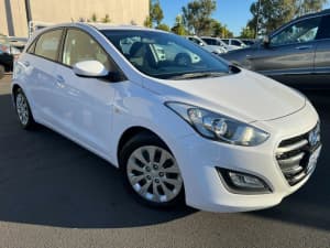 2015 Hyundai i30 GD4 Series II MY16 Active White 6 Speed Sports Automatic Hatchback