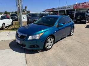 2013 Holden Cruze JH Series II MY13 CD Green 6 Speed Sports Automatic Hatchback