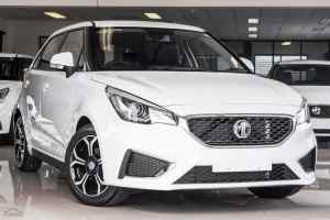 2024 MG MG3 SZP1 MY23 Excite White 4 Speed Automatic Hatchback