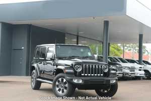 2022 Jeep Wrangler JL MY23 Unlimited Overland Gloss Black 8 Speed Automatic Hardtop
