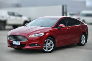 2017 Ford Mondeo MD 2017.50MY Ambiente Red 6 Speed Sports Automatic Dual Clutch Hatchback