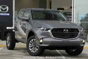 2024 Mazda BT-50 TFS40J XT Freestyle Concrete Grey 6 Speed Sports Automatic Cab Chassis