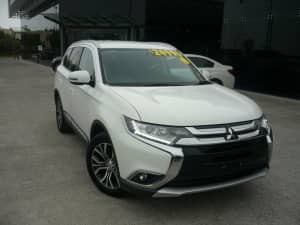 2017 Mitsubishi Outlander ZK MY17 LS 2WD White 6 Speed Constant Variable Wagon