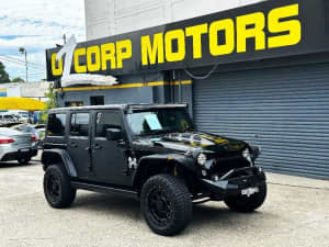 2015 Jeep Wrangler Unlimited JK MY16 Sport (4x4) Black 5 Speed Automatic Softtop