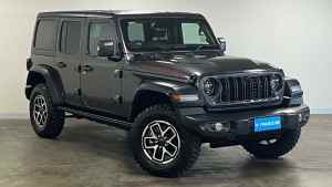 2024 Jeep Wrangler JL MY24 Unlimited Rubicon Grey 8 Speed Automatic Hardtop Southbank Melbourne City Preview