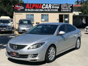2008 Mazda 6 GG MY07 Classic Sports Silver 5 Speed Auto Activematic Hatchback