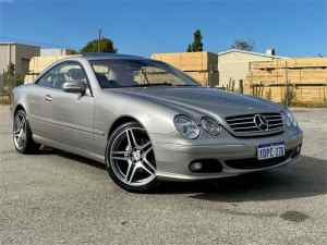 2004 Mercedes-Benz CL500 C215 Silver 5 Speed Automatic Tipshift Coupe