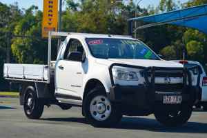 2013 Holden Colorado RG MY13 DX White 5 Speed Manual Cab Chassis
