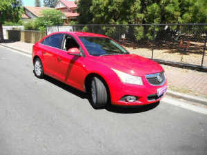 2011 Holden Cruze JH MY12 CDX Red 5 Speed Manual Hatchback Glenelg Holdfast Bay Preview