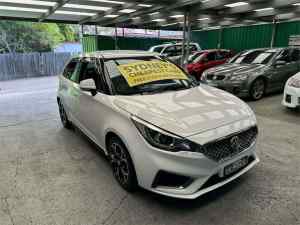 2021 MG MG3 SZP1 MY21 Excite White 4 Speed Automatic Hatchback