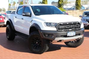 2018 Ford Ranger PX MkIII 2019.00MY Raptor White 10 Speed Sports Automatic Utility