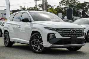 2024 Hyundai Tucson NX4.V2 MY23 Elite N Line White Sports Automatic SUV