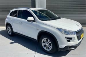 2014 Peugeot 4008 MY14 Active 2WD White 5 Speed Manual Wagon