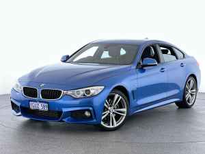 2014 BMW 4 Series F32 428i Luxury Line Blue 8 Speed Sports Automatic Coupe