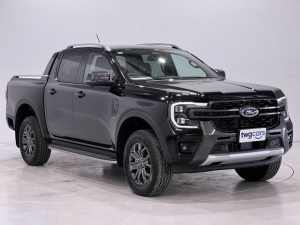 2023 Ford Ranger PY 2023.50MY Wildtrak Absolute Black 10 Speed Sports Automatic Double Cab Pick Up