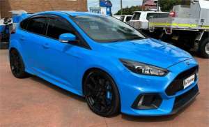 2017 Ford Focus LZ RS Blue 6 Speed Manual Hatchback Richmond Hawkesbury Area Preview