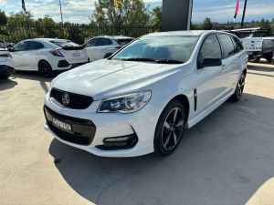 2016 Holden Commodore VF II MY16 SV6 Sportwagon Black White 6 Speed Sports Automatic Wagon Muswellbrook Muswellbrook Area Preview