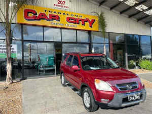 2002 Honda CR-V RD MY2002 Sport 4WD Red 4 Speed Automatic Wagon Traralgon Latrobe Valley Preview