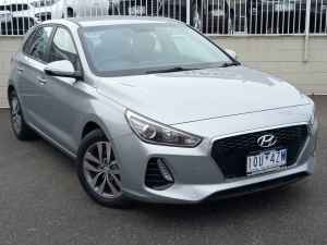 2019 Hyundai i30 PD2 MY19 Active Silver 6 Speed Sports Automatic Hatchback
