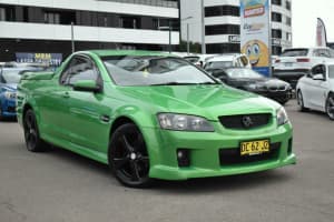 2008 Holden Ute VE SV6 Utility Extended Cab 2dr Spts Auto 5sp 645kg 3.6i Green Sports Automatic