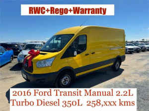 2016 Ford Transit VO MY16 VAN Yellow 6 Speed Manual Van Archerfield Brisbane South West Preview