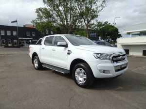 2018 Ford Ranger PX MkII 2018.00MY XLT Double Cab 4x2 Hi-Rider White 6 Speed Sports Automatic