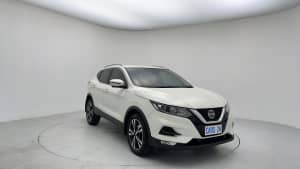 2018 Nissan Qashqai J11 MY18 ST-L White Continuous Variable Wagon