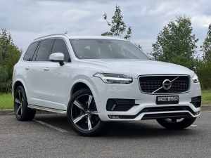 2016 Volvo XC90 L Series MY16 T6 Geartronic AWD R-Design White 8 Speed Sports Automatic Wagon